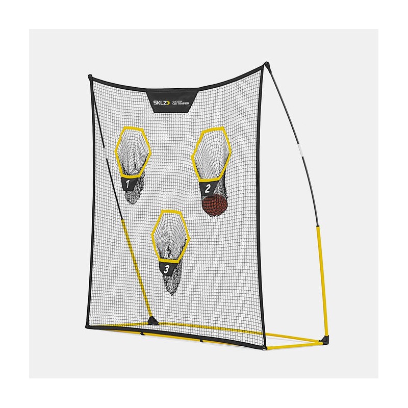 Système d'entraînement de compétences de football filet de retenue portatif  4-en-1 SKLZ Quickster avec cible, 7 x 4 pi