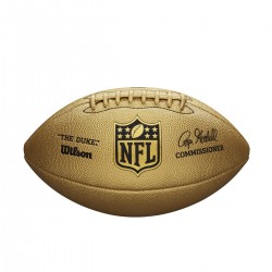 Ballon Wilson NFL The Duke Metallic Edition Gold