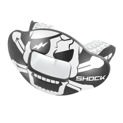Serre mâchoire avec protection lèvre Shock Doctor Max AirFlow Skull