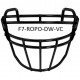 Casque Schutt F7 VTD Collegiate  Black Edition sa avec grille Carbon Steel