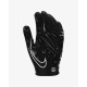 Gants de football américain Nike Vapor Jet 7.0 noir et blanc