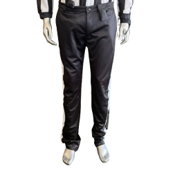 Pantalon avec bandes blanche d'arbitre officiel Spiral Football