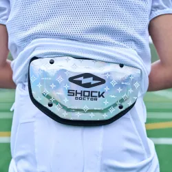 Back Plate Shock Doctor Iridescent Lux