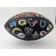 Ballon de football américain NFL 32 Team Embroidered black