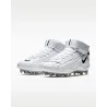 Paire de crampons Nike Force Savage Pro 2 vue de profil, idéale pour la stabilité et la protection des hommes de ligne.