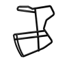 Grille RIDDELL SF 2-BD